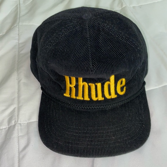 rhude corduroy hat